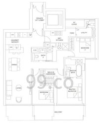 Marina One Residences (D1), Apartment #548800341
